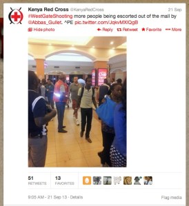 people being escorted out of mall