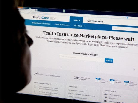 Page that loads with technical issues, courtesy of MSNBC