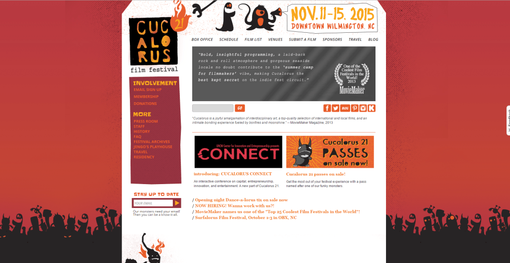 Cucalorus Home Page - Wilmington, NC